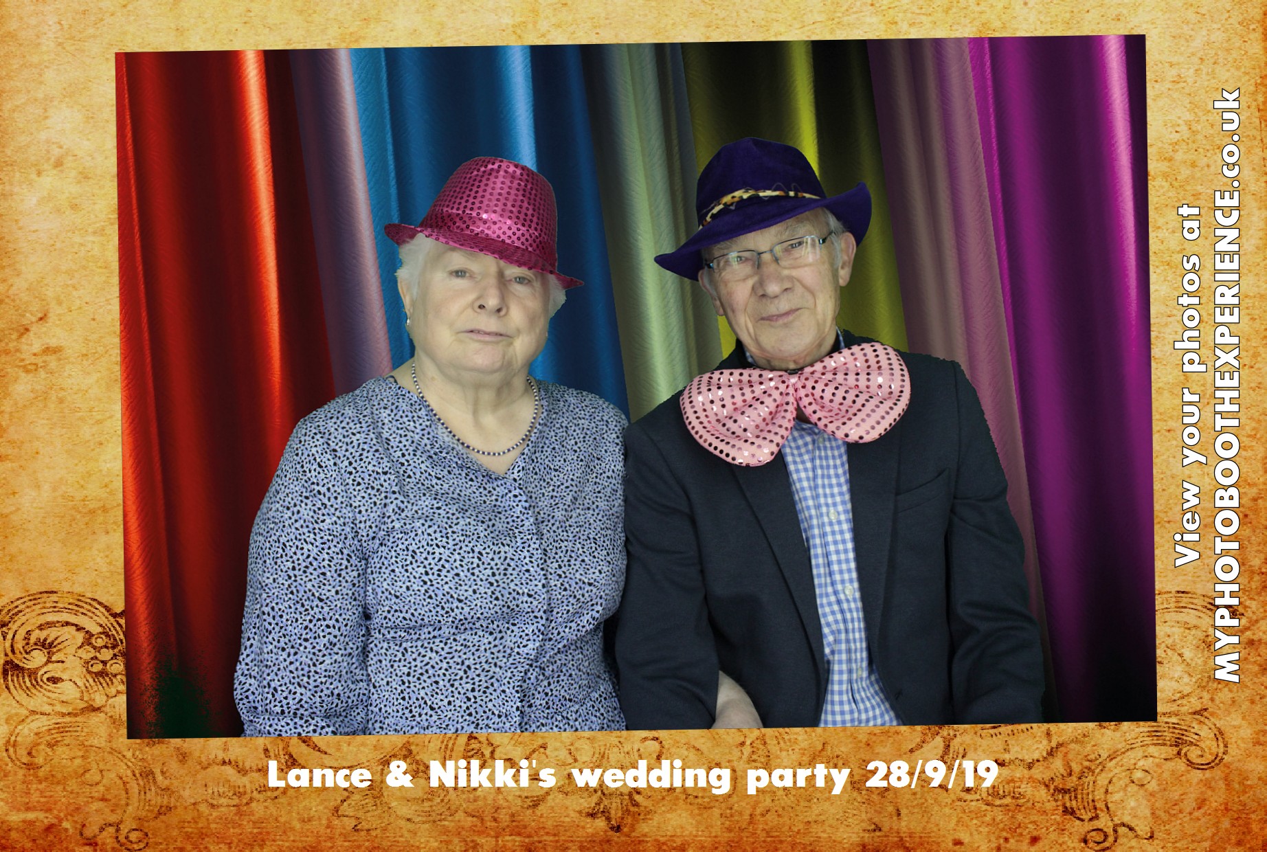 Nikki and Lance's Wedding | View more photos from the event at gallery.myphotoboothexperience.co.uk/u/MyPhotoBoothExperienceLtd/Nikki-and-Lances-Wedding
